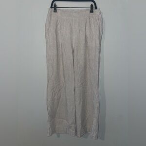 Women's SZ Small thread and supply Linen Blend pants